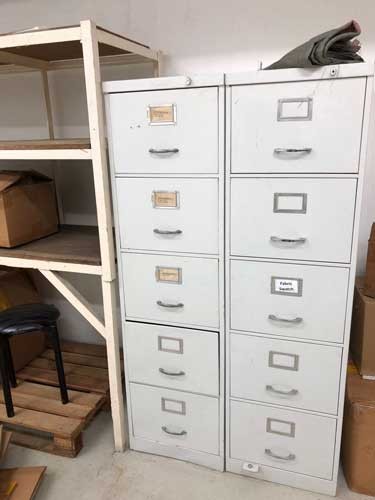 5-6 drawer steel file cabinet